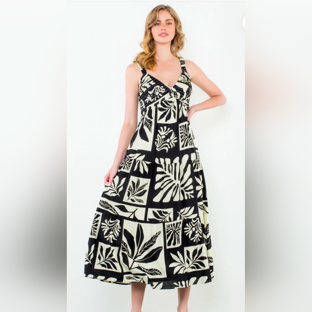 🌺 THML Jenna Print - Bohemian Maxi